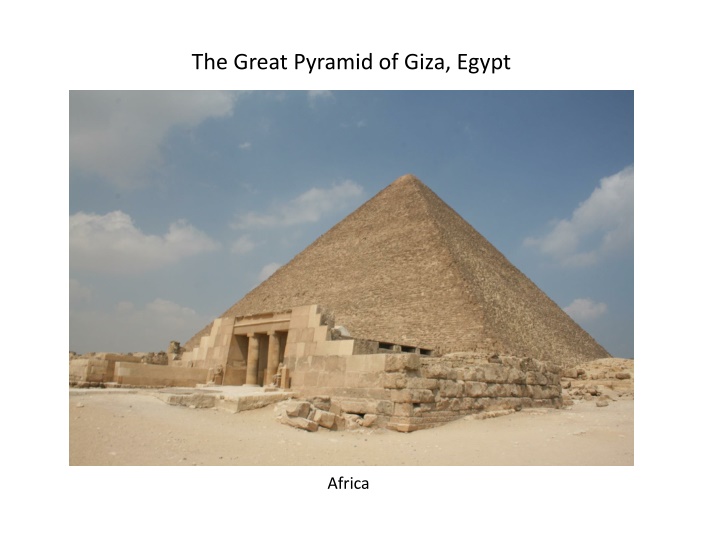 the great pyramid of giza egypt