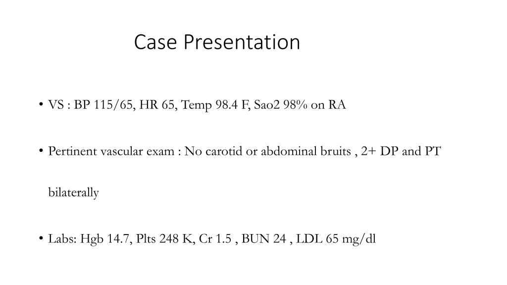 case presentation 1