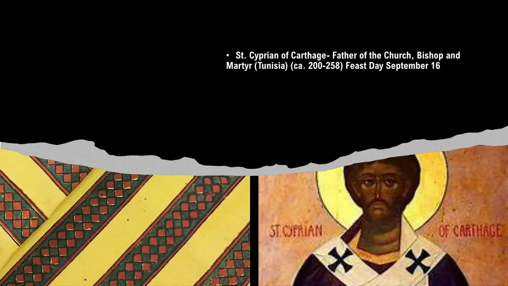 st cyprian of carthage father of the church