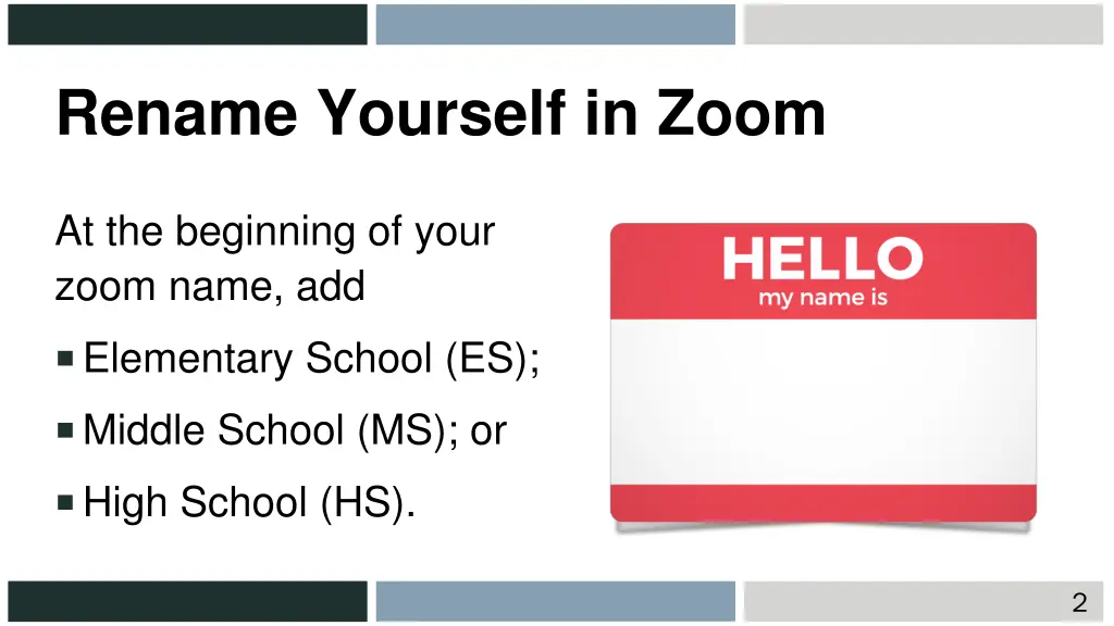 rename yourself in zoom
