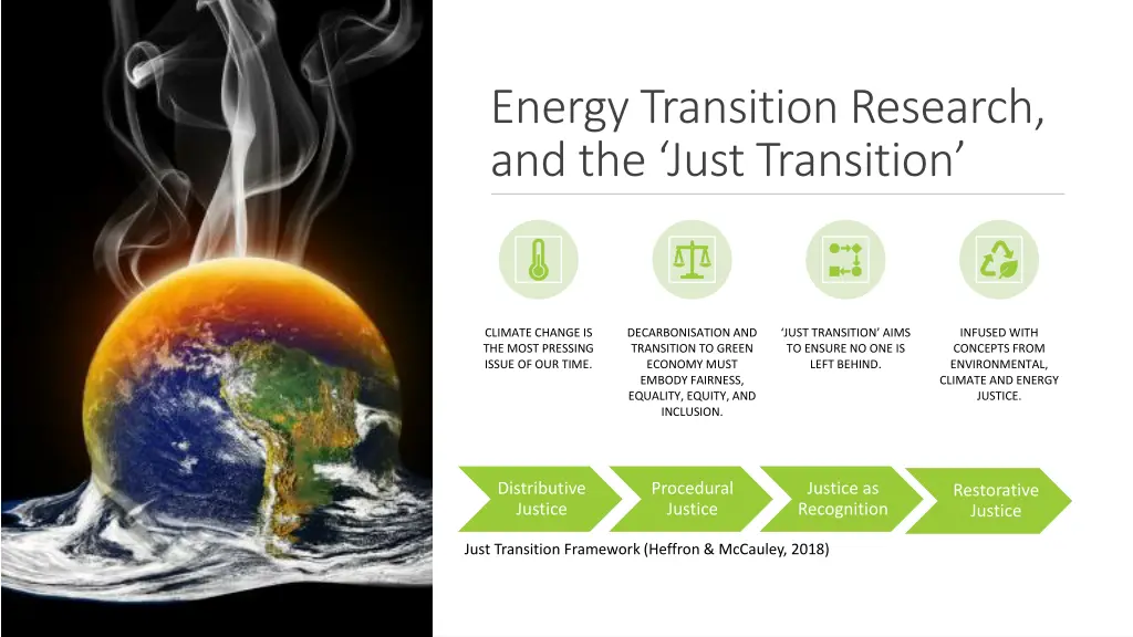 energy transition research and the just transition
