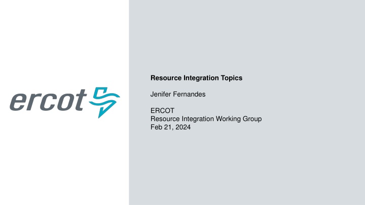 resource integration topics