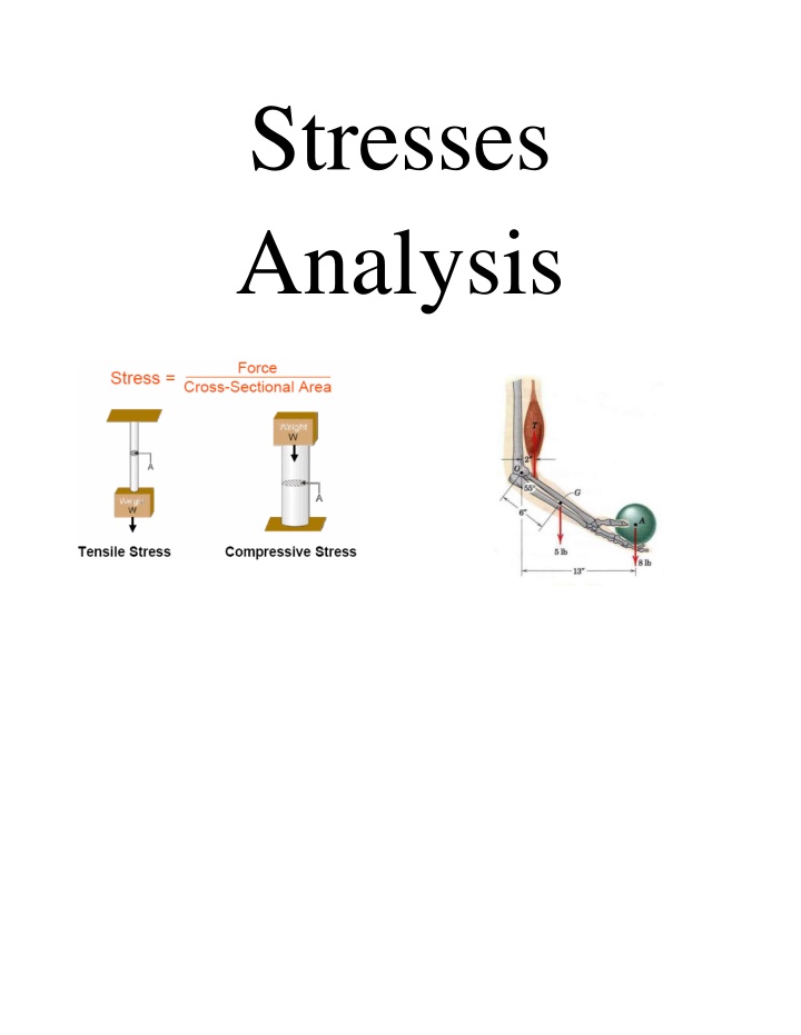stresses analysis