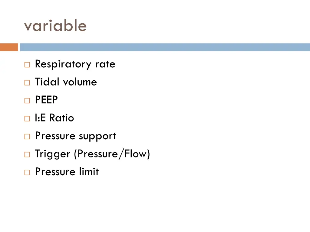 variable