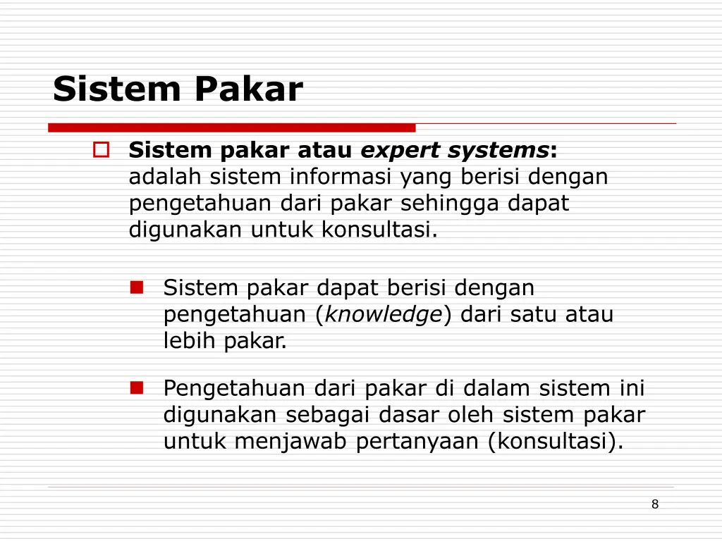 sistem pakar