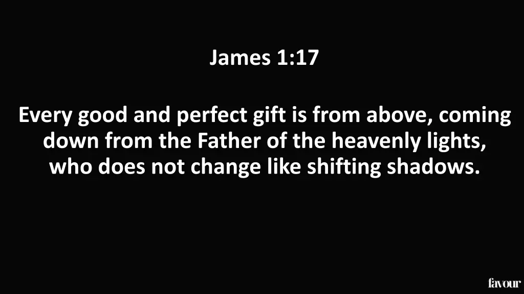 james 1 17 1