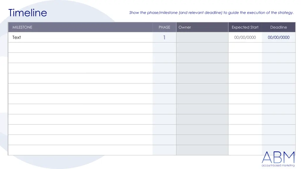 timeline 1