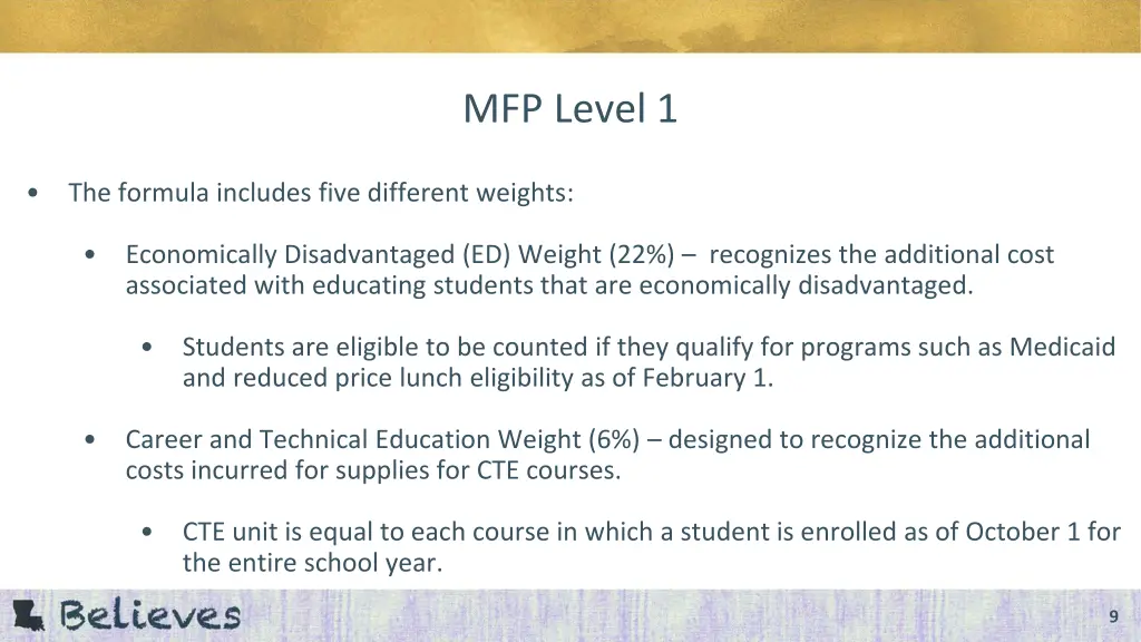 mfp level 1 3