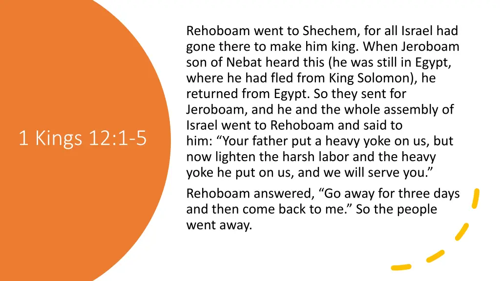 rehoboam went to shechem for all israel had gone