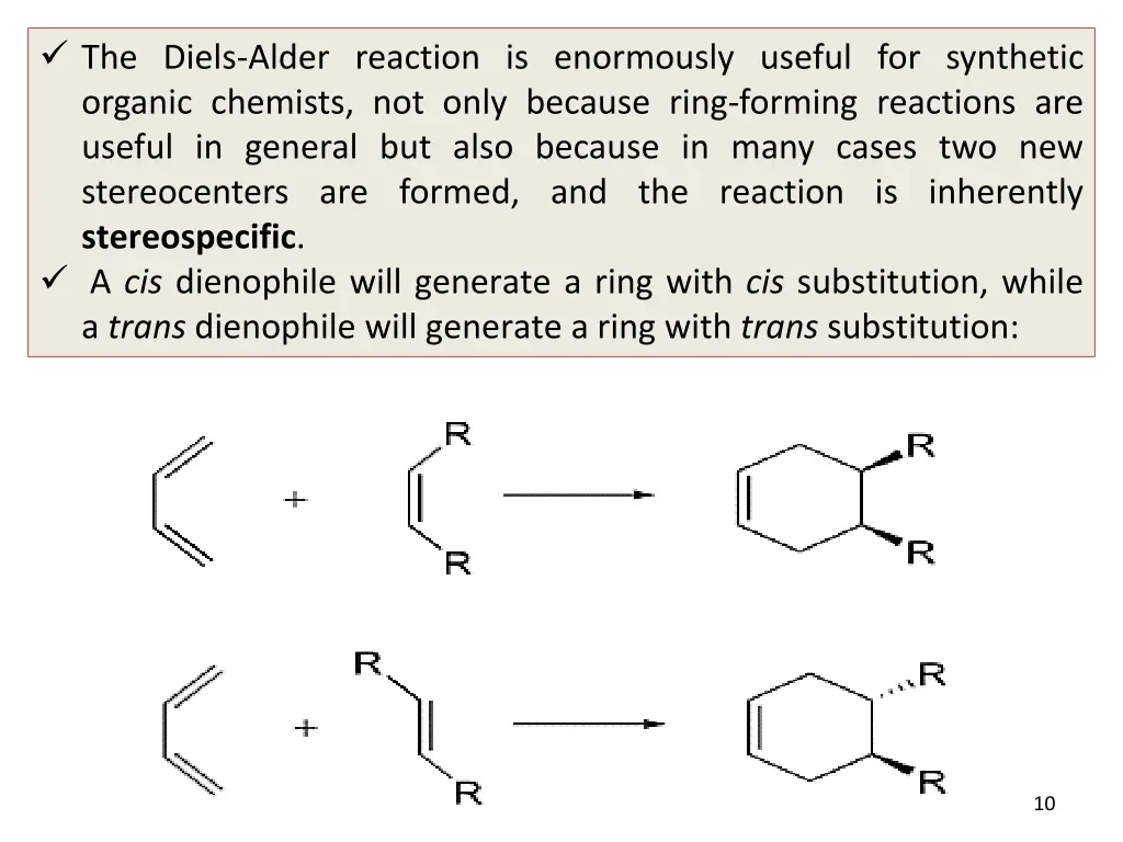 the diels alder reaction is enormously useful
