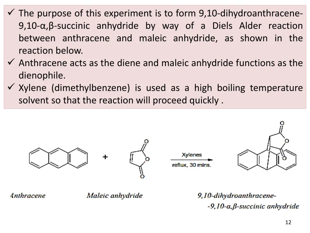 the purpose of this experiment is to form