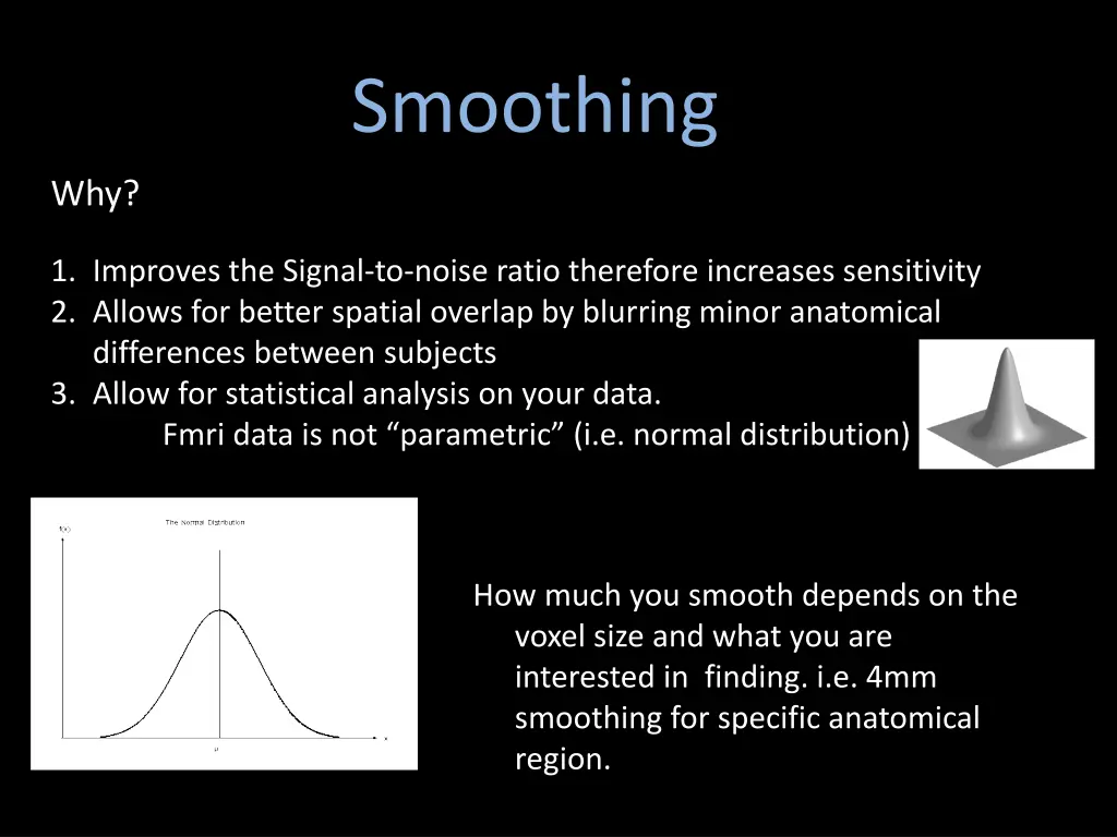 sm smoothing thing