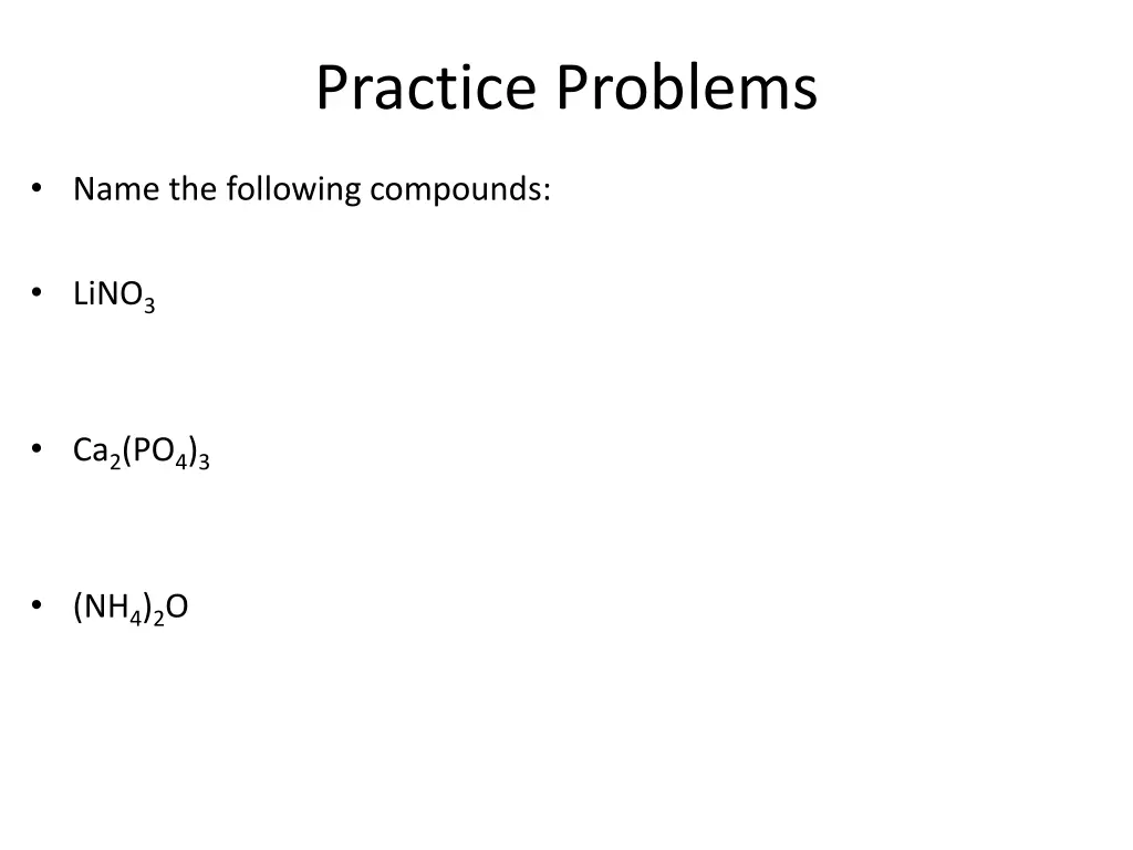 practice problems 5