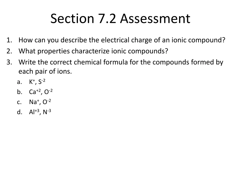 section 7 2 assessment