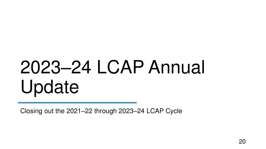 2023 24 lcap annual update