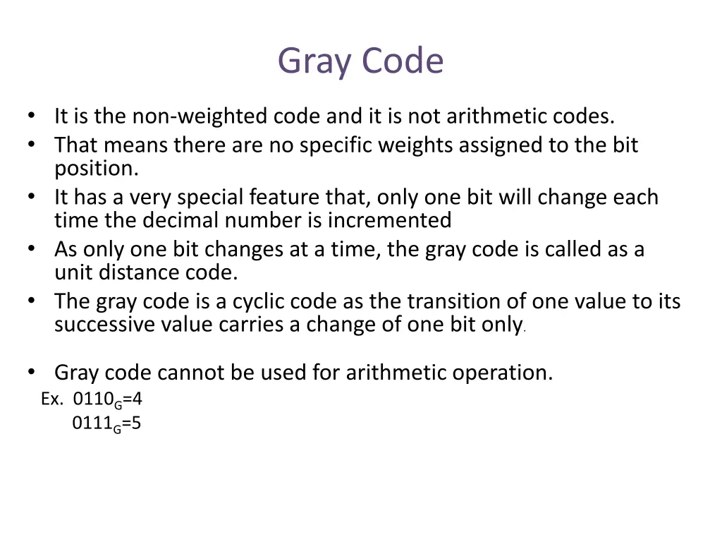 gray code 1