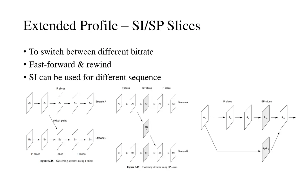 extended profile si sp slices