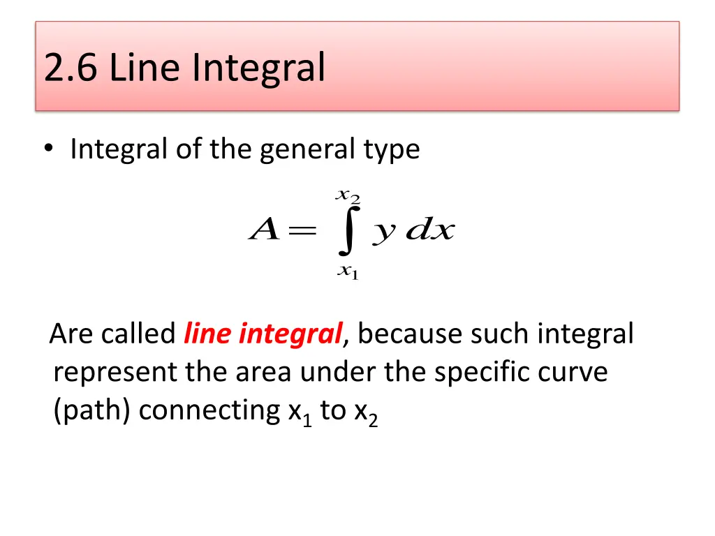 2 6 line integral