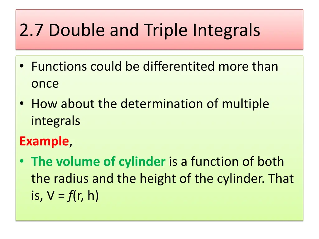 2 7 double and triple integrals