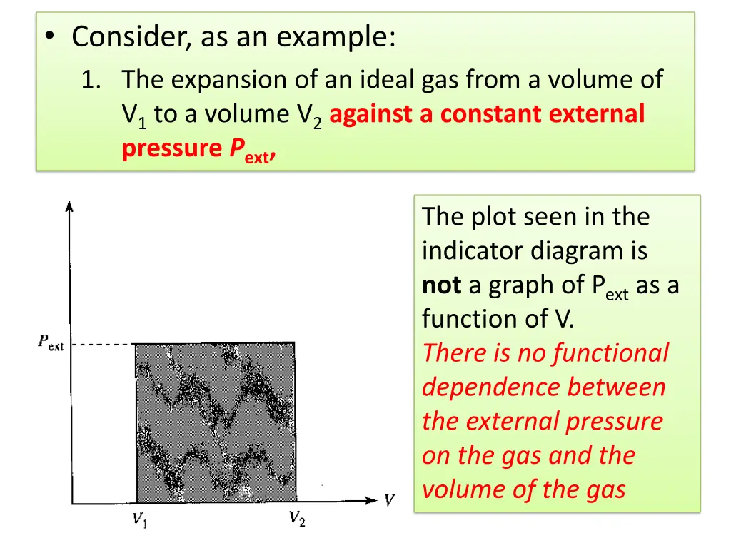 consider as an example 1 the expansion