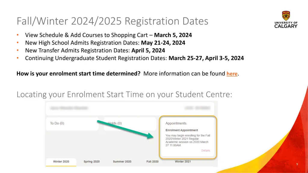 fall winter 2024 2025 registration dates
