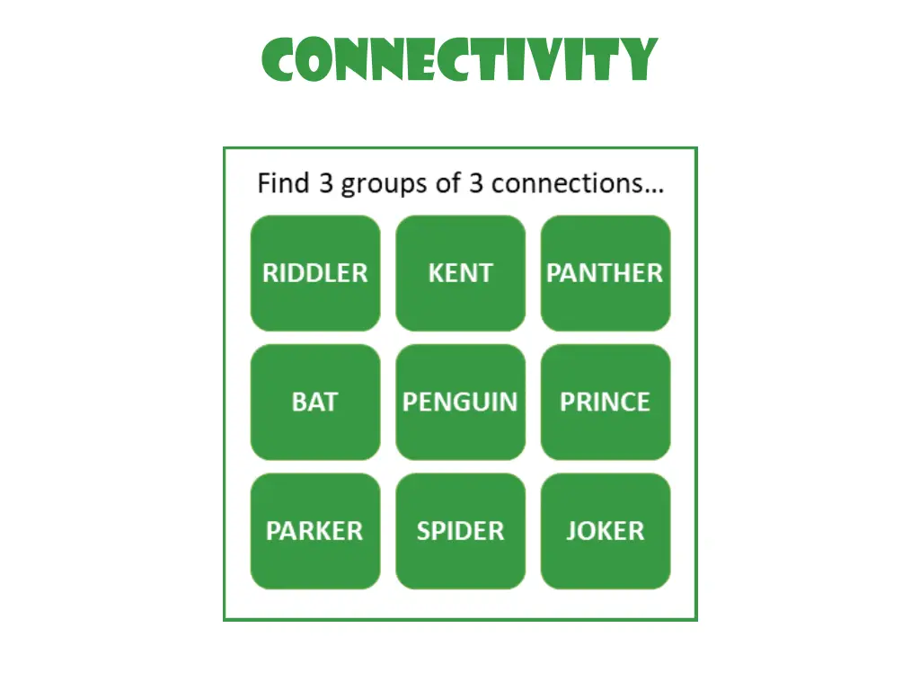 connectivity