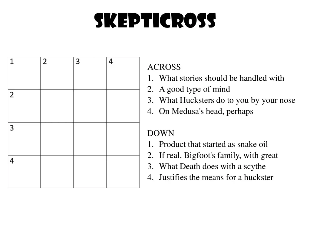 skepticross