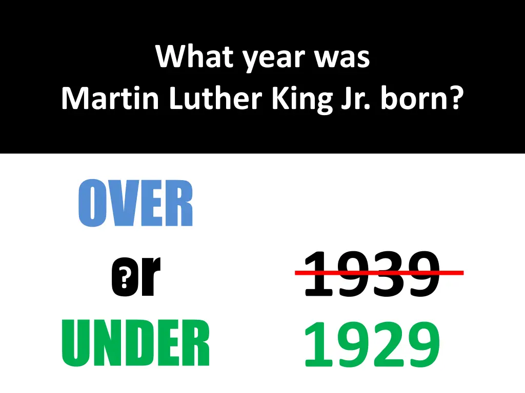 what year was martin luther king jr born 1