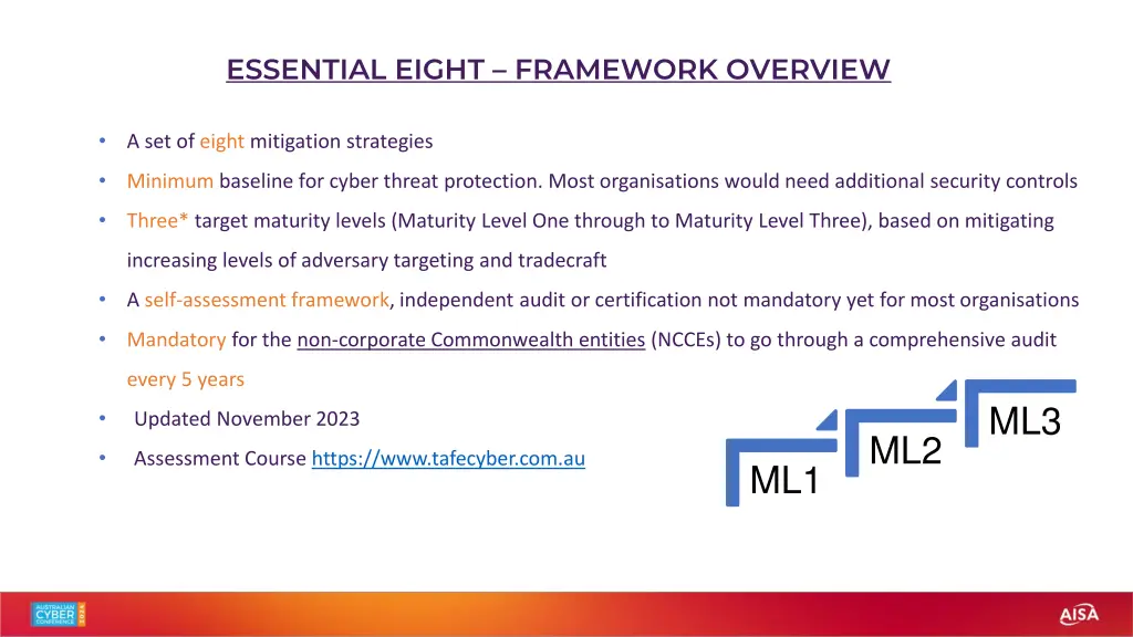 essential eight framework overview