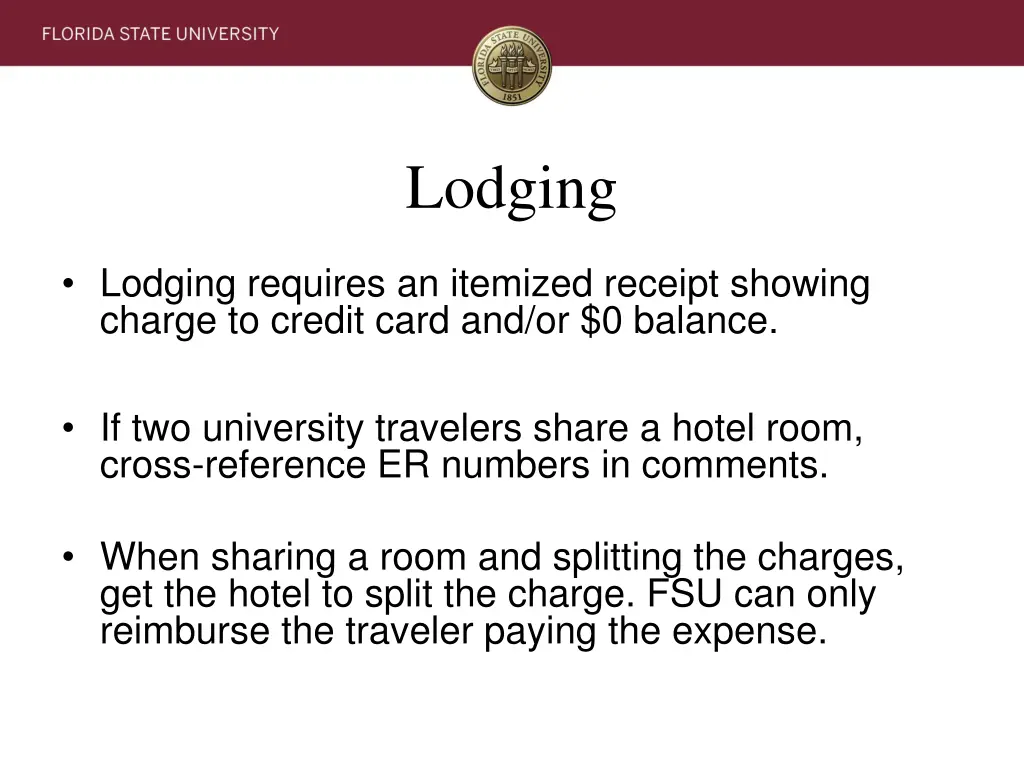 lodging