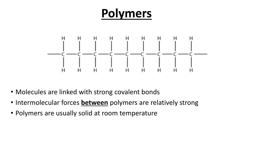 polymers