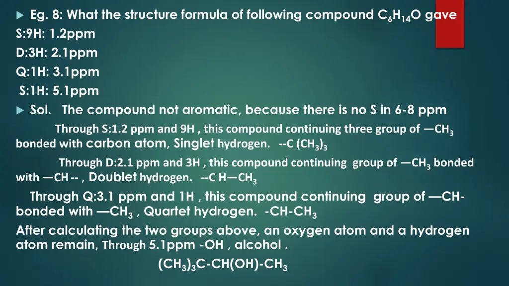 eg 8 what the structure formula of following 1