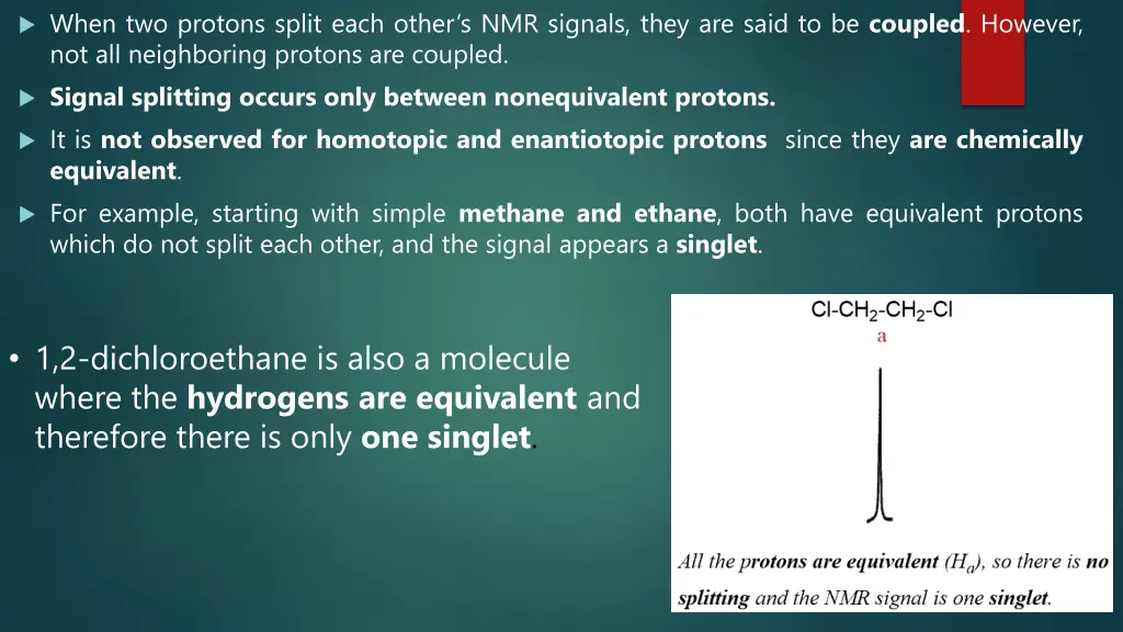 when two protons split each other s nmr signals