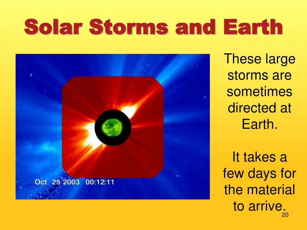 solar storms and earth solar storms and earth