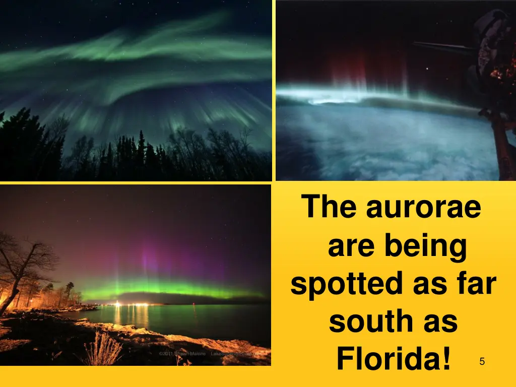 the aurorae