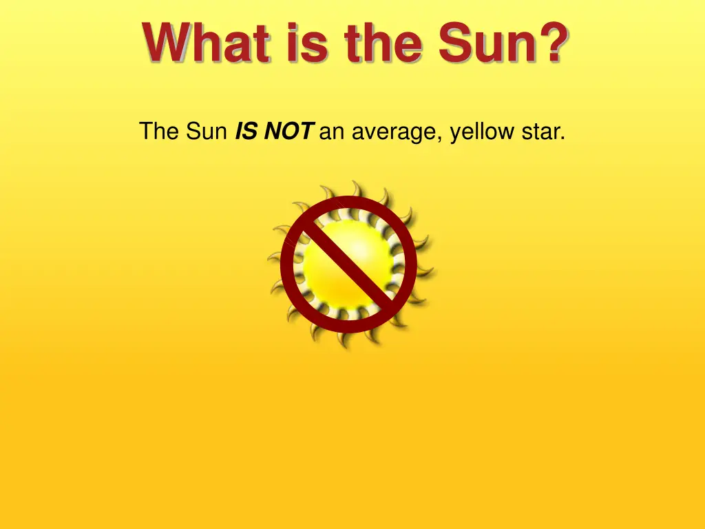 what is the sun 1
