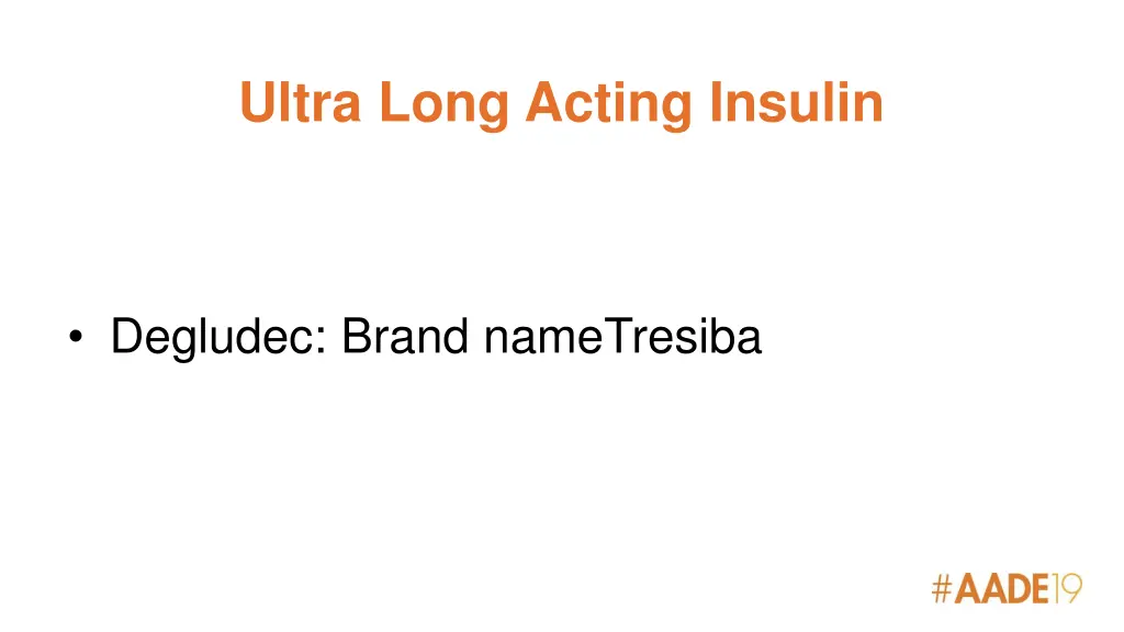 ultra long acting insulin