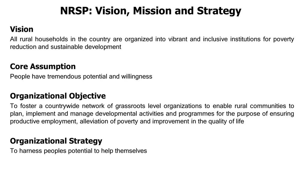 nrsp vision mission and strategy