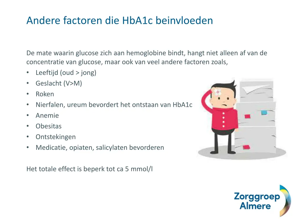 andere factoren die hba1c beinvloeden