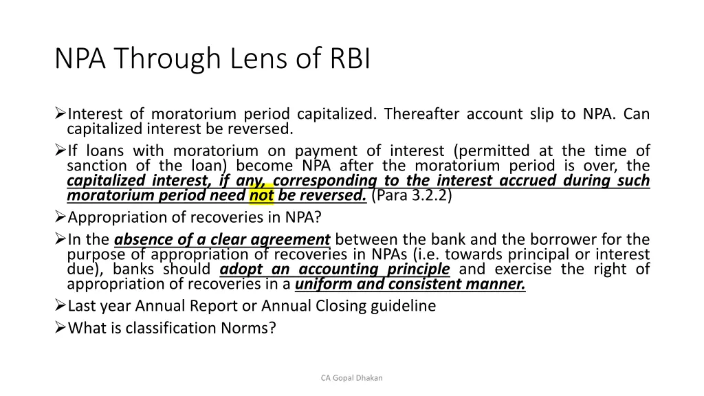 npa through lens of rbi 10