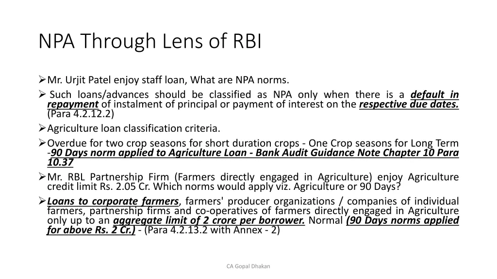 npa through lens of rbi 20