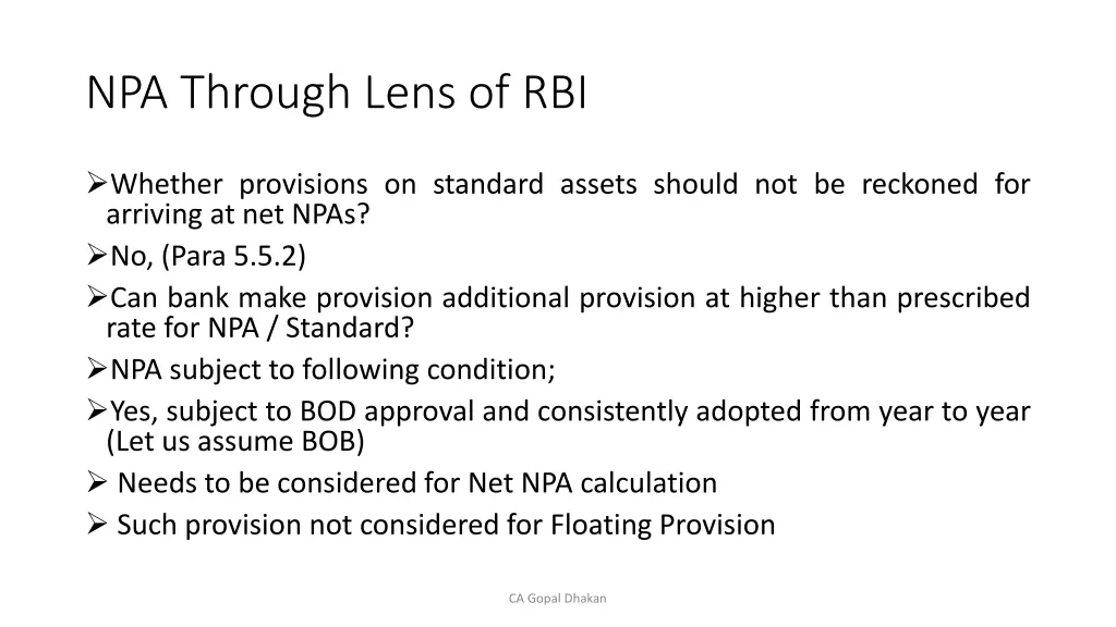 npa through lens of rbi 23