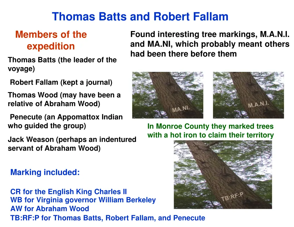 thomas batts and robert fallam