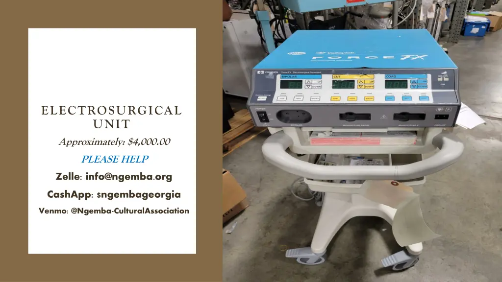 electrosurgical unit approximately 4 000 00