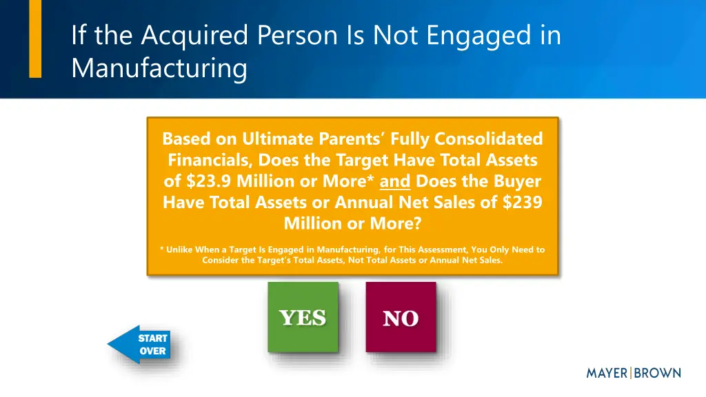 if the acquired person is not engaged
