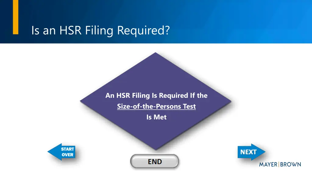 is an hsr filing required 2