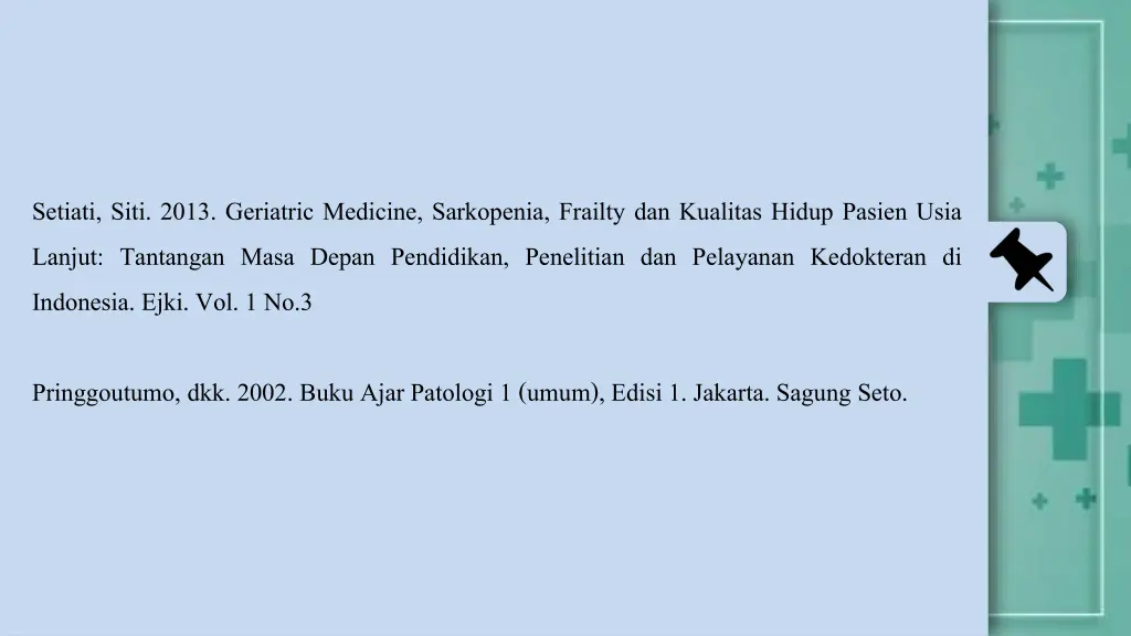 setiati siti 2013 geriatric medicine sarkopenia