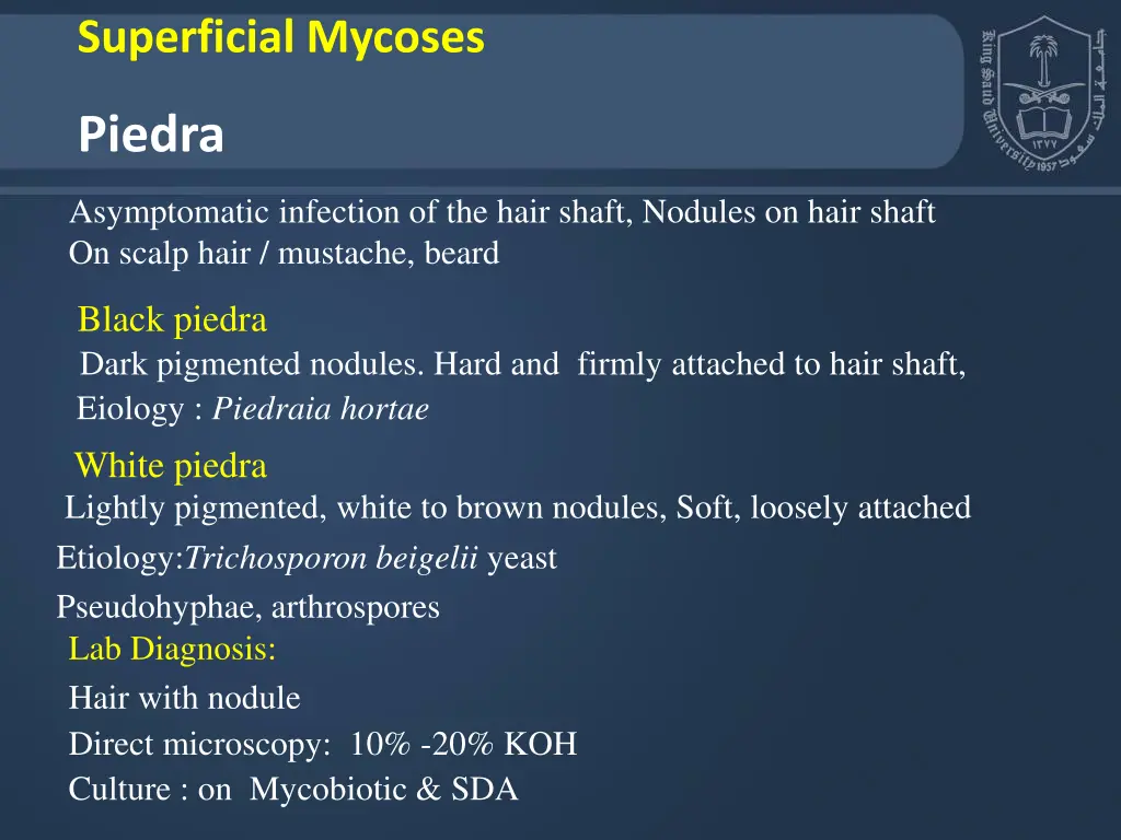 superficial mycoses 3