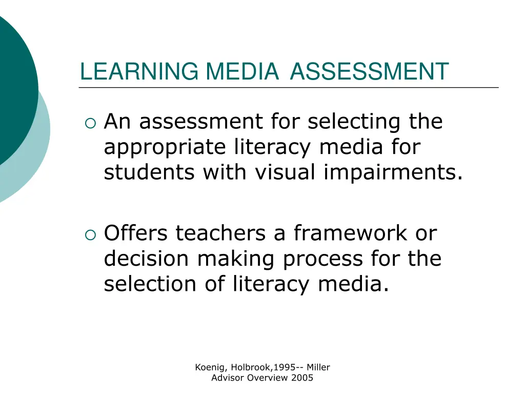 learning media assessment 2