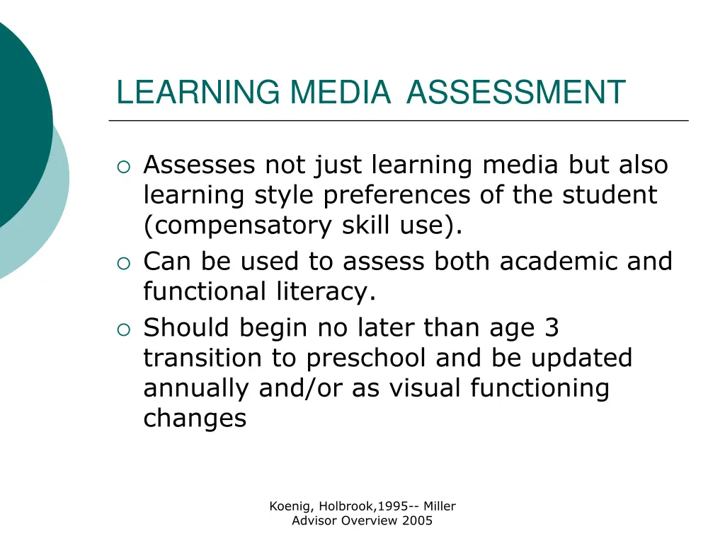 learning media assessment 5